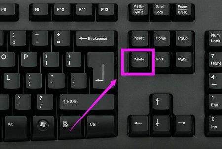电脑的delete是哪个键？